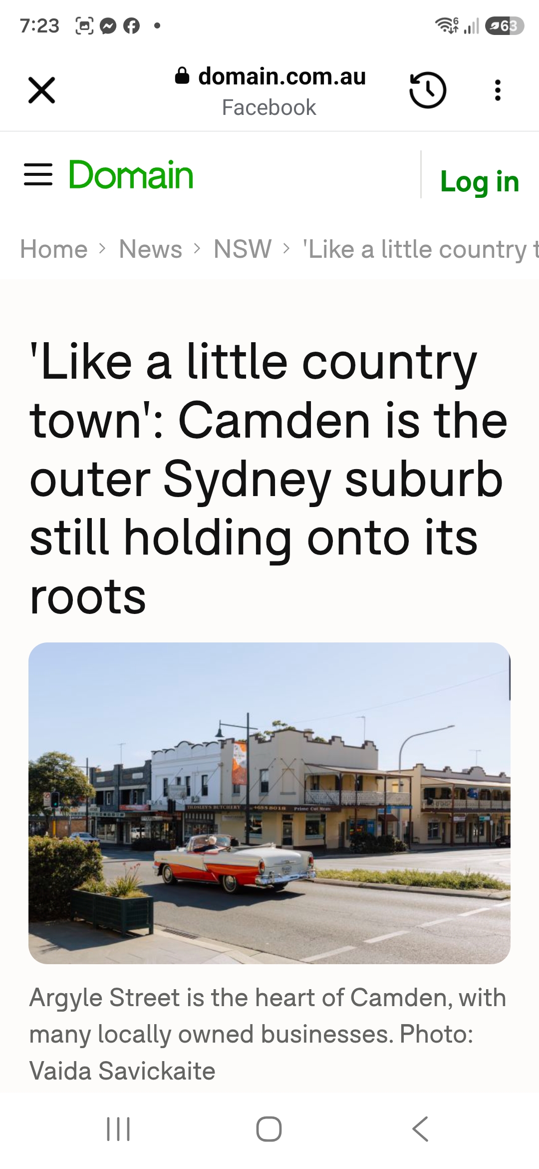 Like a little country town