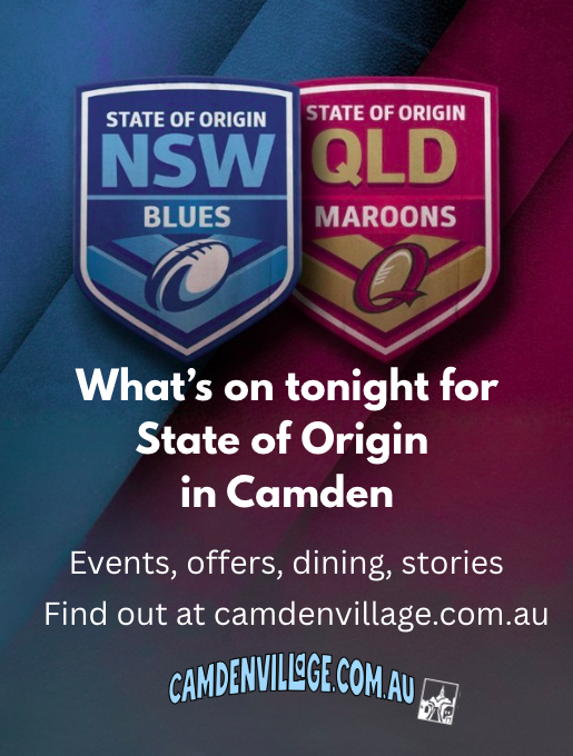 Big Screens, Cold Drinks and Origin Fever in Camden Village