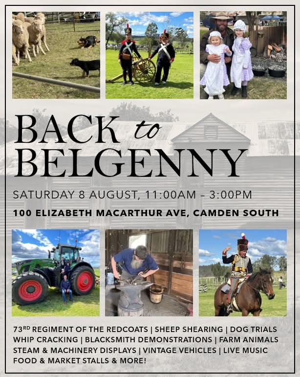 Back to Belgenny 2026
