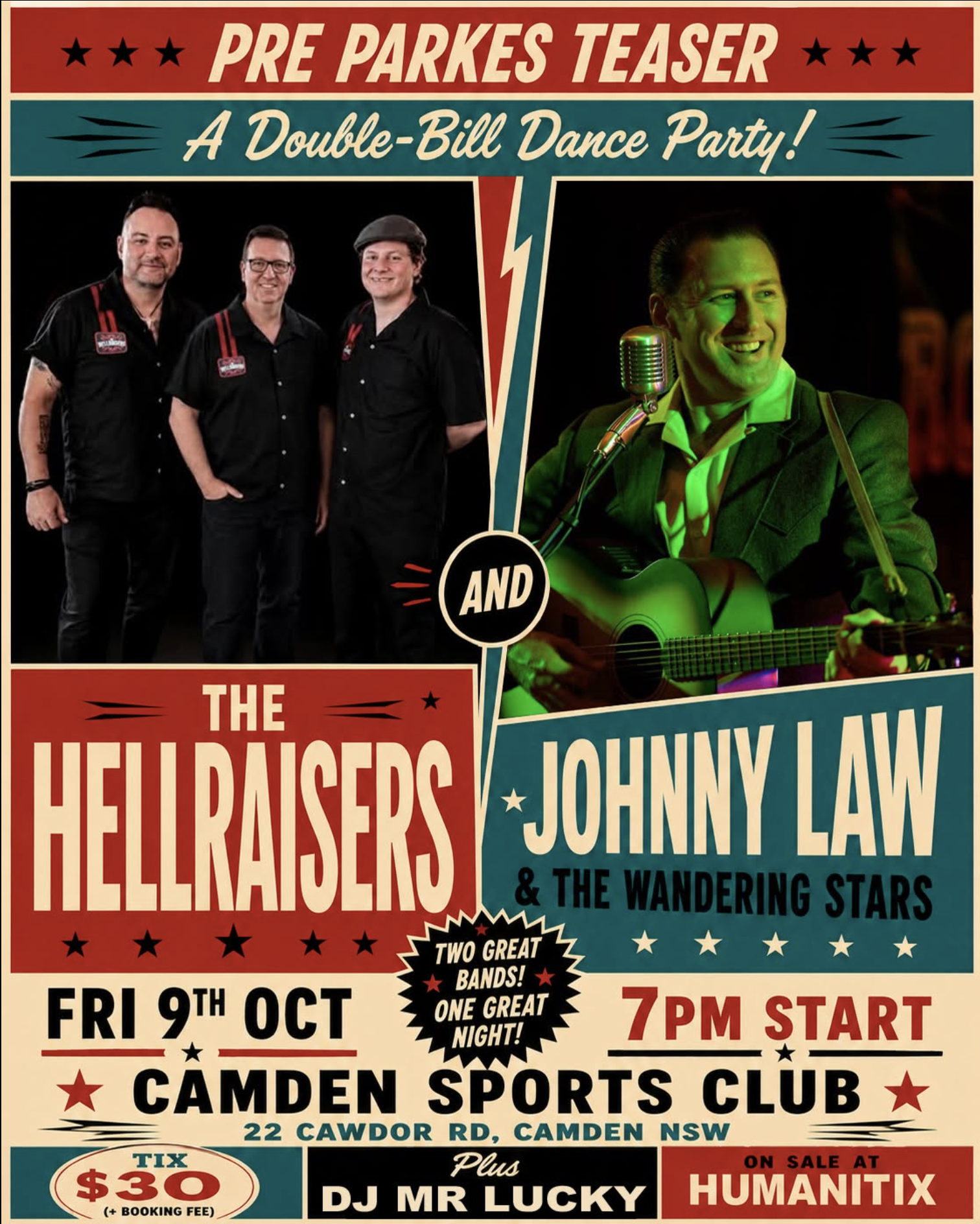 The Hellraisers AND Johnny Law & The Wandering Stars