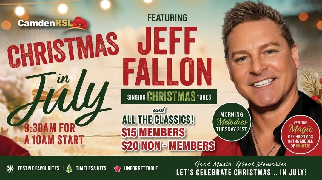Morning Melodies Christmas in July - Jeff Fallon