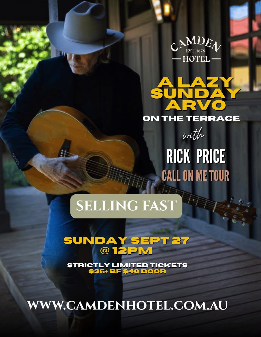 Rick Price - A Lazy Sunday Arvo